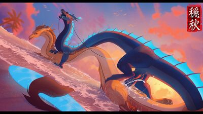 Beach Time
art by talefarer
Keywords: eastern_dragon;dragon;dragoness;male;female;feral;M/F;penis;missionary;vaginal_penetration;orgasm;ejaculation;spooge;talefarer
