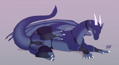 Luna in Lingerie
art by teern
Keywords: dragoness;female;feral;solo;lingerie;vagina;spread;presenting;teern