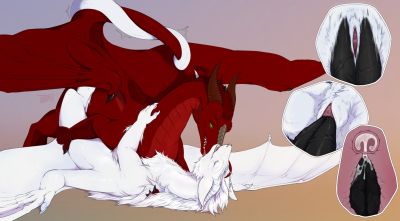 Hot Soup
art by teern
Keywords: dragon;dragoness;male;female;feral;M/F;penis;hemipenis;vagina;missionary;vaginal_penetration;internal;ejaculation;spooge;closeup;teern