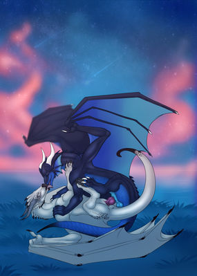 Mating Under The Stars
art by tellarasa
Keywords: dragon;dragoness;male;female;feral;M/F;penis;missionary;vaginal_penetration;tellarasa