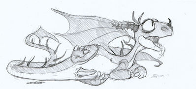 Terrible Terror
art by sefeiren
Keywords: how_to_train_your_dragon;httyd;terrible_terror;dragon;feral;male;solo;penis;sefeiren