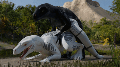 Dino Sex 2.gif
art by thatman and jinnoaka
Keywords: video;animated_gif;dinosaur;theropod;raptor;male;female;feral;M/F;from_behind;suggestive;cgi;thatman;jinnoaka