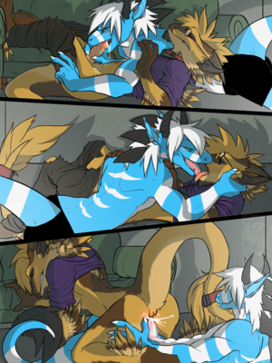 Comic Commish 3
art by the-narutoshi
Keywords: comic;dragon;male;anthro;M/M;penis;oral;reverse_cowgirl;anal;spooge;the-narutoshi