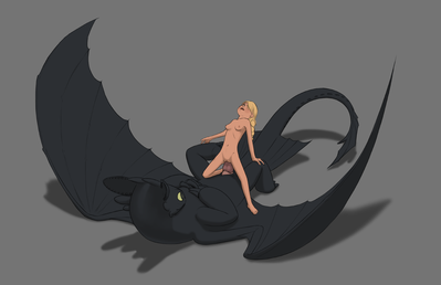Astrid Riding Toothless
art by the_giant_hamster
Keywords: beast;how_to_train_your_dragon;httyd;night_fury;toothless;astrid;dragon;male;anthro;human;woman;female;M/F;penis;cowgirl;vaginal_penetration;the_giant_hamster