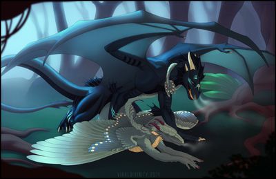 Dragons Mating
art by viral_divinity
Keywords: dragon;dragoness;male;female;feral;M/F;from_behind;viral_divinity