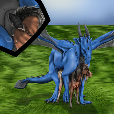 Dragon Mounts A Mare
art by theodrekr
Keywords: dragon;furry;equine;horse;male;female;feral;M/F;penis;from_behind;vaginal_penetration;closeup;spooge;theodrekr