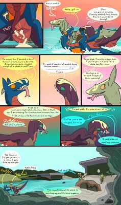 Long Tail 11
art by thepatchedragon
Keywords: comic;dinosaur;theropod;raptor;male;female;feral;M/F;penis;from_behind;cloacal_penetration;spooge;thepatchedragon