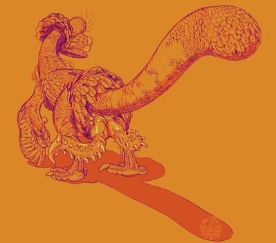 Monster Cocks
art by theroyalfowl
Keywords: dinosaur;theropod;plumebeast;male;feral;solo;penis;hemipenis;theroyalfowl