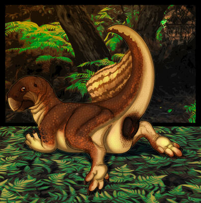 Psittacosaurus Cloaca
art by theroyalfowl
Keywords: dinosaur;psittacosaurus;female;feral;solo;cloaca;presenting;theroyalfowl
