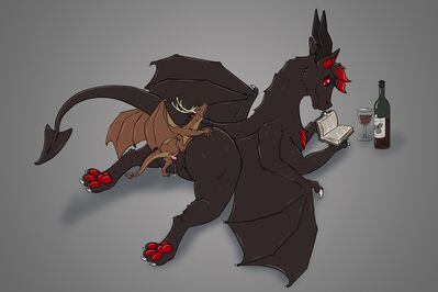 Size Difference
art by tinyterrible
Keywords: dragon;dragoness;male;female;feral;M/F;penis;from_behind;vaginal_penetration;spooge;macro;tinyterrible