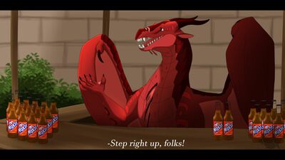 Step Right Up (Wings_of_Fire)
art by toasttheoverlord
Keywords: wings_of_fire;seawing;hybrid;dragon;male;feral;solo;non-adult;toasttheoverlord
