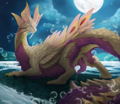 Mizutsune
art by tojo-the-thief
Keywords: videogame;monster_hunter;dragon;mizutsune;male;feral;solo;penis;spooge;tojo-the-thief