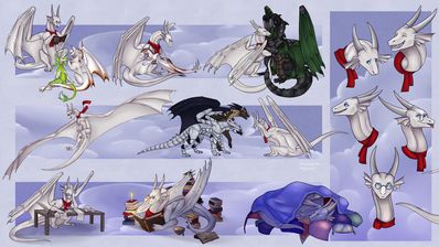 Educas Reference Sheet
art by tomush
Keywords: dragon;male;feral;solo;reference;non-adult;tomush