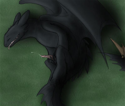 Toothless Alone Time
art by Ka-Sen-Li
Keywords: how_to_train_your_dragon;httyd;night_fury;toothless;dragon;male;feral;solo;penis;masturbation;spooge;ka-sen-li