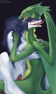 Slither Mating With A Sergal
art by trancymick
Keywords: dragon;sergal;male;female;feral;M/F;penis;cowgirl;vaginal_penetration;trancymick