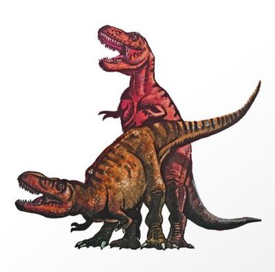 TRex Sex
unknown creator
Keywords: dinosaur;theropod;tyrannosaurus_sex;trex;male;female;feral;M/F;from_behind;suggestive