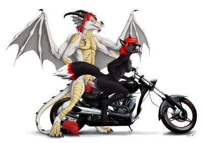 Dragonmassiel
art by truegrave9
Keywords: dragon;furry;canine;fox;male;female;anthro;breasts;M/F;penis;from_behind;vaginal_penetration;spooge;truegrave9