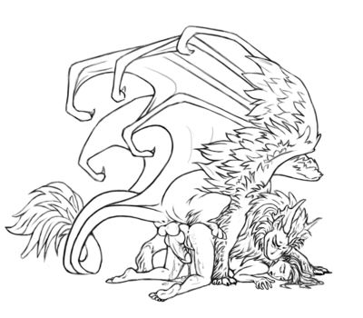 Sex With A Tundra Dragon
art by shysmut
Keywords: beast;flight_rising;tundra_dragon;dragon;feral;male;human;woman;female;M/F;penis;vagina;from_behind;spooge;shysmut