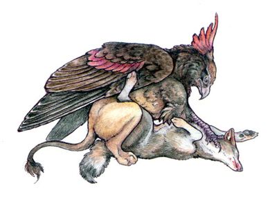 Gryphon Mating With A Wolf
art by amagire
Keywords: gryphon;furry;canine;wolf;male;female;feral;M/F;missionary;amagire