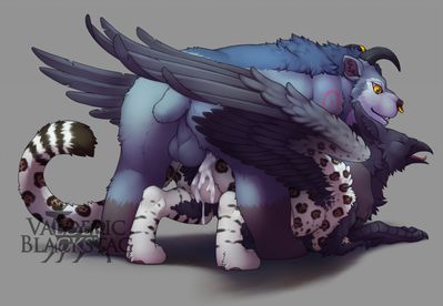 Gryphon and Glasynys 2
art by valderic_blackstag
Keywords: videogame;world_of_warcraft;furry;ursine;bear;glasynys;gryphon;male;feral;M/M;from_behind;anal;spooge;valderic_blackstag