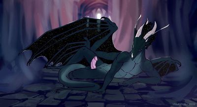 Anthro Nightwing (Wings of Fire)
art by velannal
Keywords: wings_of_fire;nightwing;dragon;male;anthro;solo;penis;velannal