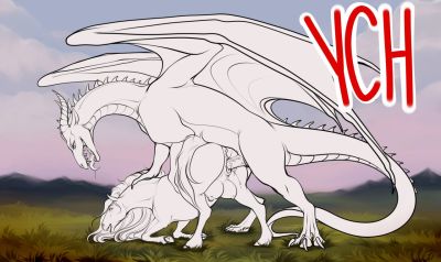 Horse and Dragon Sketch
art by velvetrequiem
Keywords: dragon;furry;equine;horse;male;female;feral;M/F;penis;from_behind;vaginal_penetration;spooge;velvetrequiem