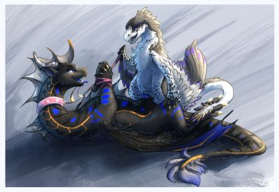 Marble's Pet (Wings_of_Fire)
art by vensart
Keywords: wings_of_fire;seawing;hybrid;dragon;dinosaur;theropod;raptor;male;female;feral;M/F;bondage;penis;cowgirl;vaginal_penetration;vensart
