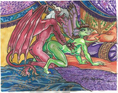 Harem Romp
art by vicky_wyman
Keywords: dragon;dragoness;male;female;anthro;M/F;penis;from_behind;vaginal_penetration;vicky_wyman