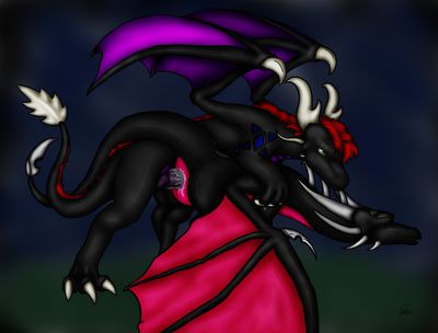 Making Love
art by volgera
Keywords: videogame;spyro_the_dragon;cynder;dragon;dragoness;male;female;anthro;M/F;penis;from_behind;vaginal_penetration;spooge;volgera