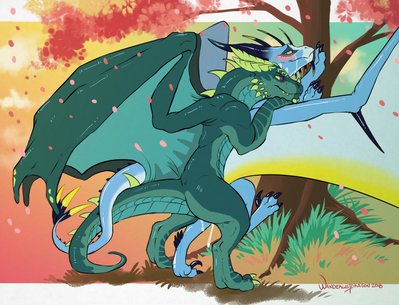 Drakes Having Sex
art by wanderlustdragon
Keywords: dragon;male;feral;M/M;penis;from_behind;anal;spooge;wanderlustdragon