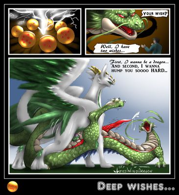 A Deep Wish
art by weisswinddragon
Keywords: anime;dragon_ball;dragon;eastern_dragon;shenron;male;anthro;M/M;missionary;penis;anal;spooge;weisswinddragon