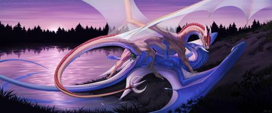 Gentle Twilight
art by wia
Keywords: dragon;dragoness;male;female;feral;M/F;penis;missionary;vaginal_penetration;spooge;wia