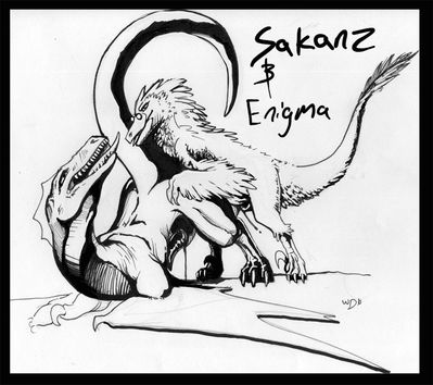 Sakanz and Enigma
art by winddragon
Keywords: dragon;dinosaur;theropod;deinonychus;male;feral;M/M;penis;anal;from_behind;spooge;winddragon