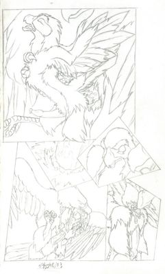 Eagle and Shrike
art by windpaw
Keywords: avian;bird;eagle;shrike;male;feral;M/M;penis;from_behind;anal;closeup;spooge;windpaw