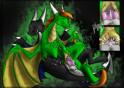 Warm Fillings
art by wingedwilly
Keywords: dragon;dragoness;male;female;feral;M/F;penis;reverse_cowgirl;closeup;vaginal_penetration;spooge;wingedwilly