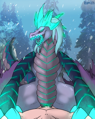 Wyvern Rider
art by wingedwilly
Keywords: beast;videogame;defense_of_the_ancients;dota;dragoness;wyvern;winter_wyvern;auroth;female;anthro;human;man;male;M/F;penis;cowgirl;vaginal_penetration;spooge;wingedwilly