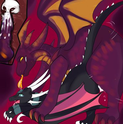 Malefor Breeding Cynder
art by wyrms
Keywords: videogame;spyro_the_dragon;dragon;dragoness;malefor;cynder;male;female;feral;M/F;penis;from_behind;vaginal_penetration;internal;ejaculation;spooge;wyrms