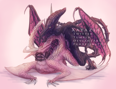 Mounted By Ridley
art by xayazia
Keywords: videogame;metroid;dragon;wyvern;ridley;male;feral;M/M;penis;from_behind;suggestive;xayazia