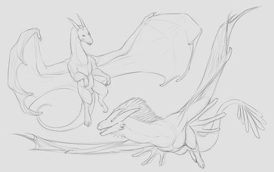 Flight
art by yaroul
Keywords: dragon;wyvern;male;feral;solo;sheath;yaroul