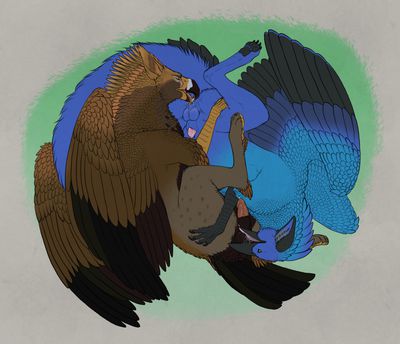 Gryphon 69
art by yaroul
Keywords: gryphon;male;feral;M/M;penis;69;oral;anal;rimjob;spooge;yaroul