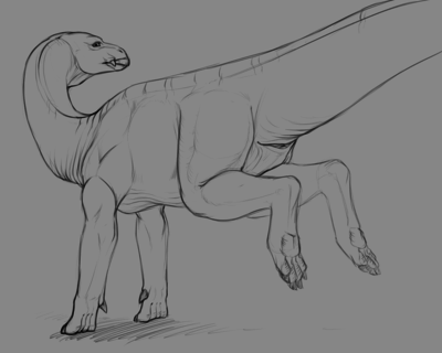 Iguanodon (ARK)
art by yaroul
Keywords: videogame;ark_survival_evolved;dinosaur;hadrosaur;iguanodon;female;feral;solo;cloaca;yaroul