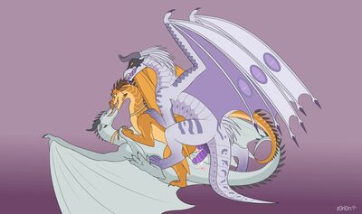 Threeway
art by z0ri0n
Keywords: dragon;dragoness;male;female;feral;M/F;threeway;penis;hemipenis;from_behind;missionary;vaginal_penetration;double_penetration;spooge;z0ri0n