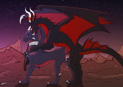 Cynder Mounted
art by zafara
Keywords: videogame;spyro_the_dragon;cynder;dragon;dragoness;male;female;feral;M/F;penis;from_behind;vaginal_penetration;spooge;zafara