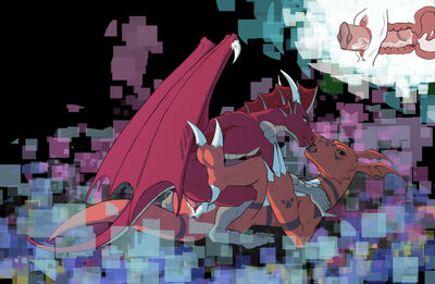 Training With Guilmon
art by zafara
Keywords: anime;digimon;guilmon;dragon;dragoness;male;female;feral;anthro;M/F;penis;cowgirl;vaginal_penetration;internal;ejaculation;spooge;zafara