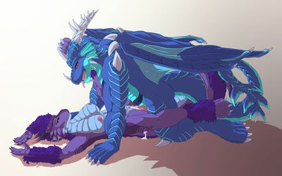 Dracore and Embrya 1
art by zairiza
Keywords: dragon;dragoness;male;female;feral;anthro;breasts;M/F;penis;missionary;vaginal_penetration;spooge;zairiza