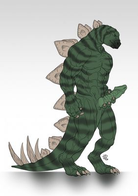 Zaqiel
art by inert-ren
Keywords: dinosaur;stegosaurus;male;anthro;male;solo;penis;masturbation;inert-ren