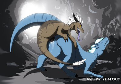 Webster and Velvet
art by zealousraptor
Keywords: dragon;dragoness;male;female;feral;M/F;from_behind;penis;vaginal_penetration;spooge;zealousraptor