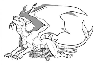 Fun With A Netherdrake
art by zsisron
Keywords: videogame;world_of_warcraft;dragon;netherdrake;feral;furry;canine;anthro;male;M/M;missionary;penis;masturbation;macro;spooge;zsisron