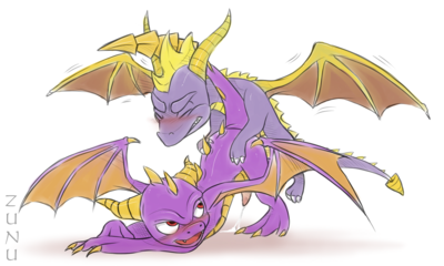 Spyro Sex (Old vs New)
art by zunu-raptor
Keywords: videogame;spyro_the_dragon;spyro;dragon;male;anthro;M/M;penis;from_behind;anal;zunu-raptor