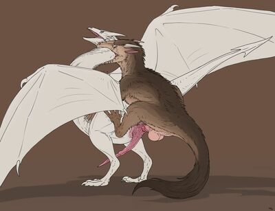 Felkin Mounts a Wyvern
art by zw3
Keywords: dragon;wyvern;felkin;male;feral;M/M;penis;from_behind;anal;spooge;zw3